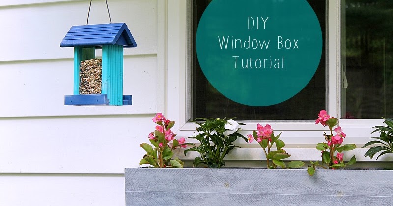 Diy Window Box Part 2 The Inspired Hive