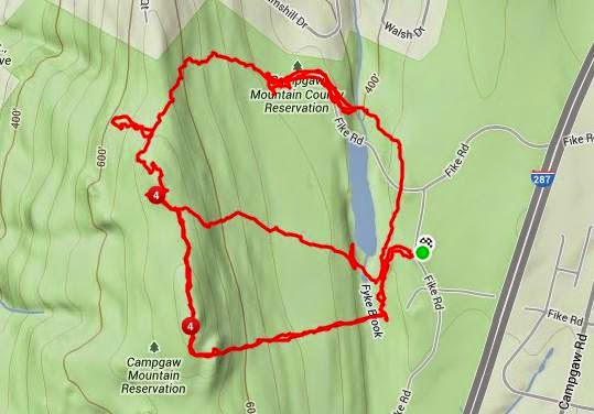 NJ/NY Hikes : Campgaw Mountain Reservation