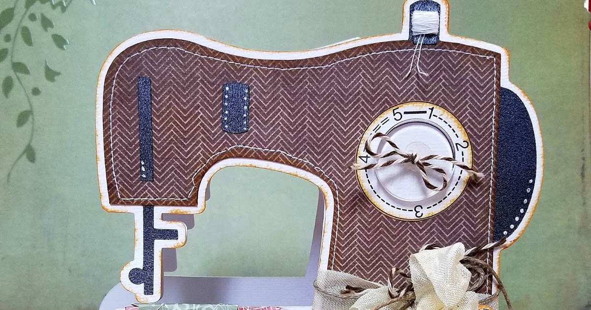 Paper Creations by Kristin Sewing Machine Card