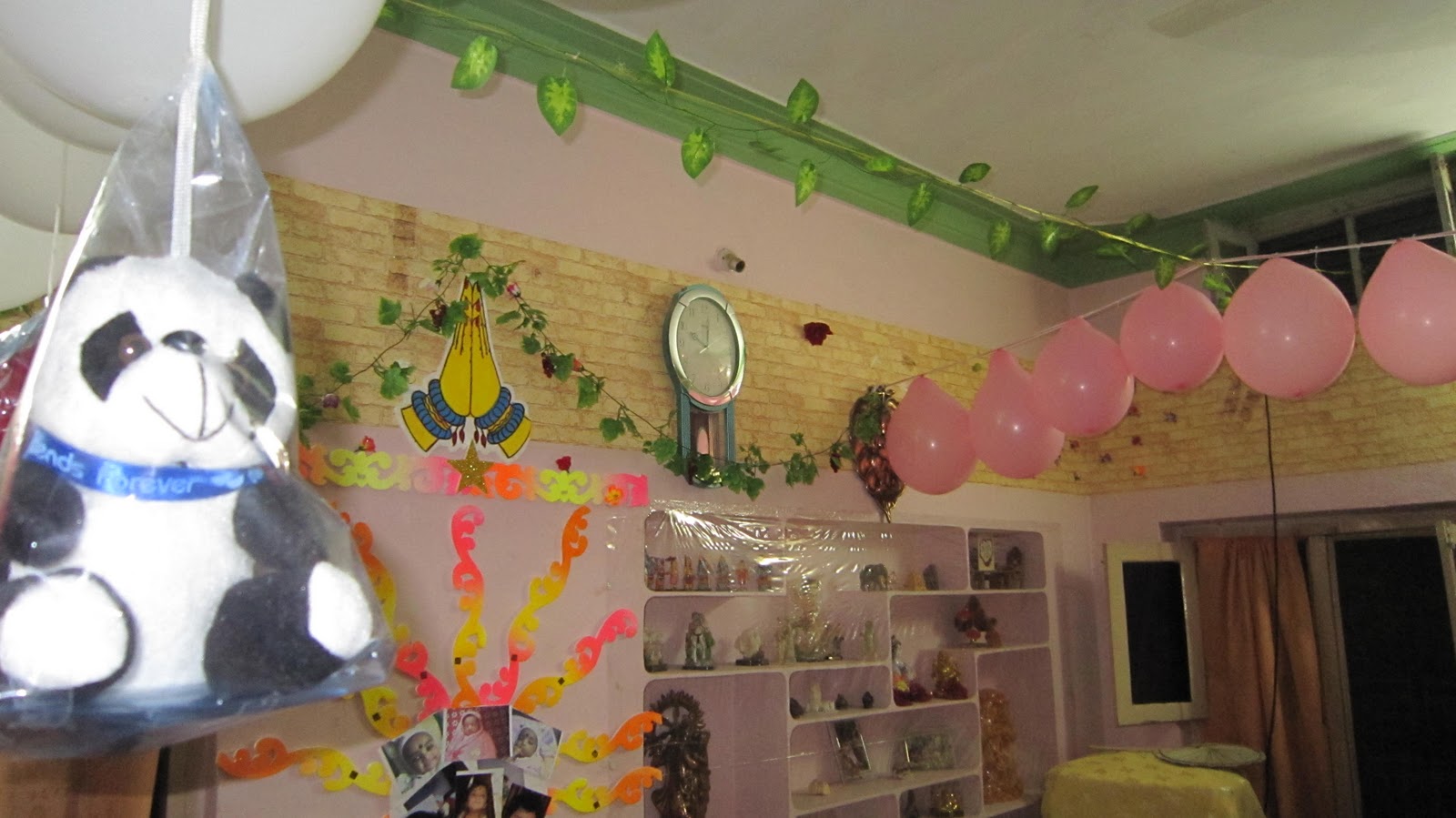 Make your own home  made crafts Happy  Birthday  decoration  