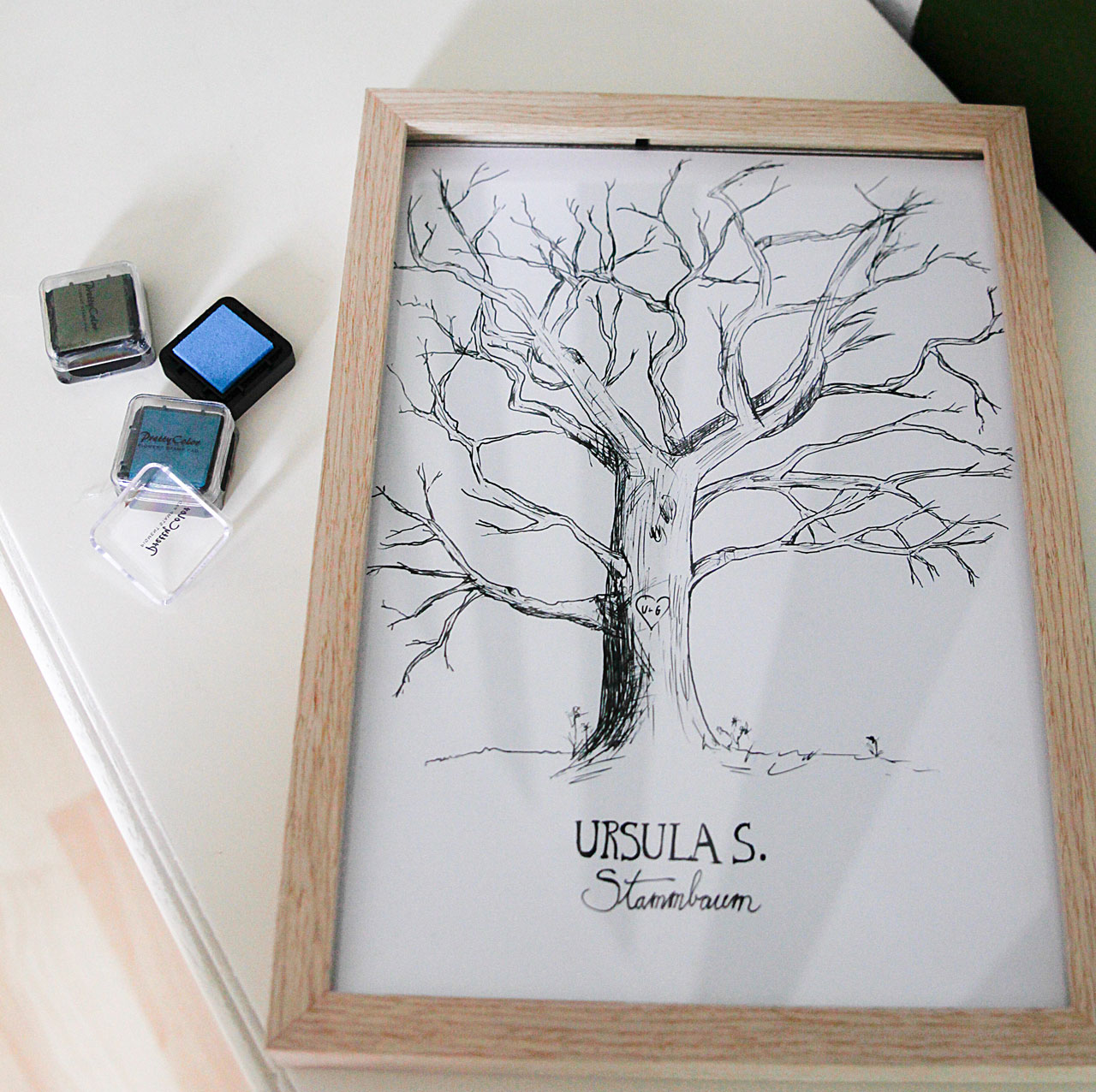 meindingsda Stammbaum für Hochzeit oder Geburtstag