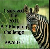 2011 A-Z Blogging Challenge Award