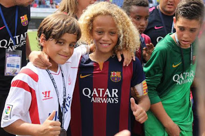 Carlitos y Xavi Simons