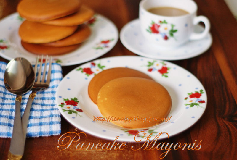 Pancake Mayonis Sedap Dan Gebu Resepi Mudah - TERATAK 