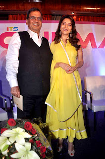 Madhuri Dixit & Subhash Ghai at Unveil of  'Its Only Cinema' magazine