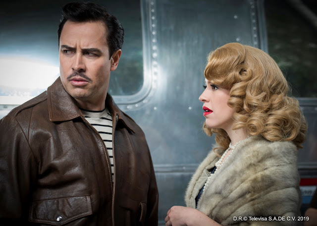 Jorge Gallegos es Pedro Infante y Nicole Vale es Silvia Pinal