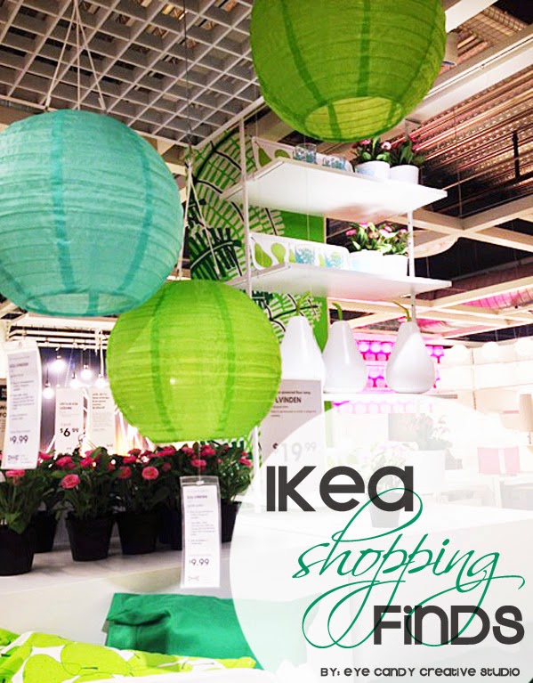 outdoor pillows, paper lanterns, pear shaped solar lights, potted plants