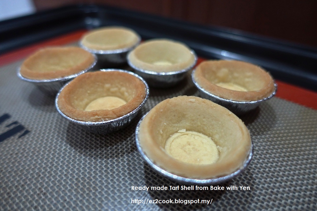 Its easy to cook Simple egg tart recipe, tart shell store bought from