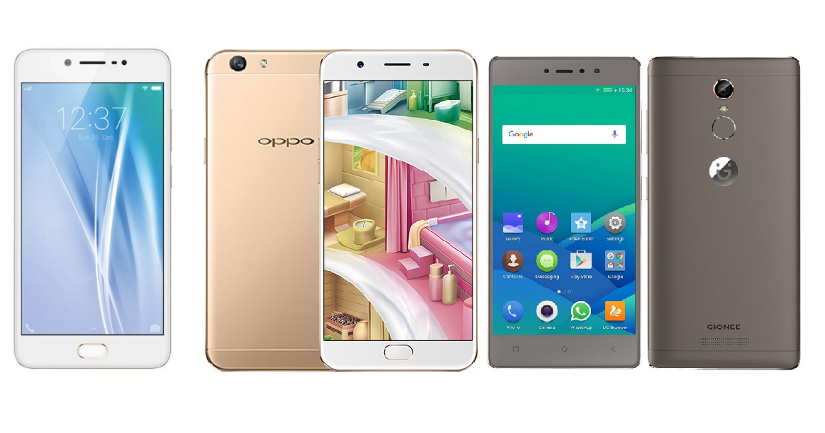 oppo f1s vs gionee s6s oppo f1s vs gionee s6s
