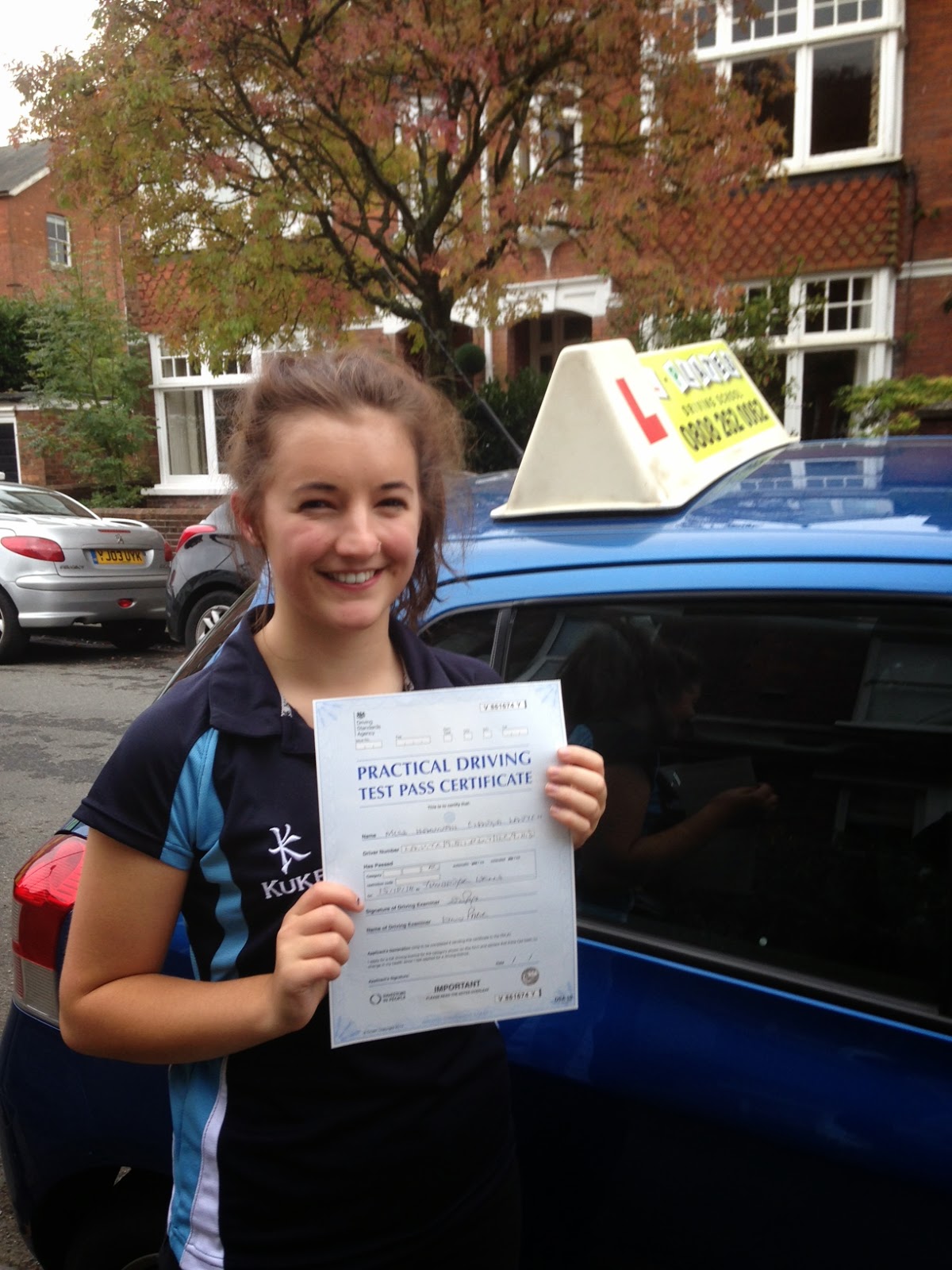 L Plates Driving School Congratulations! Driving lessons Tunbridge Wells