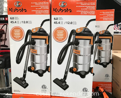 Costco 709917 - Easily clear debris in your home with the Kubota Wet/Dry Vacuum
