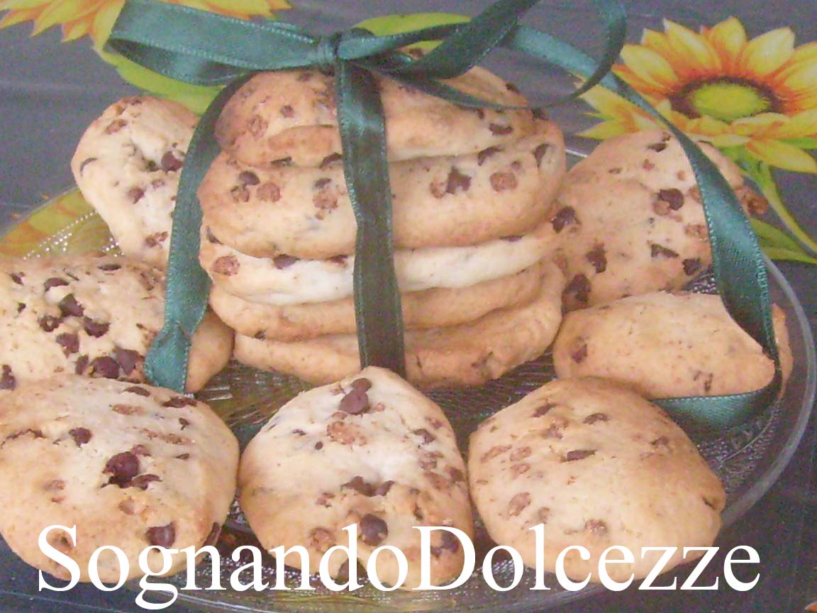 Sognando Dolcezze Biscotti con Riso soffiato ,Gocce di cioccolato e