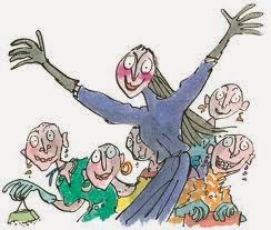 Quentin Blake, illustration for The Witches
