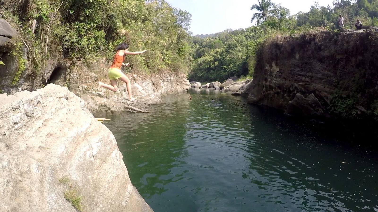 The G Travels By Geva Jayson Travelogue Tangadan Falls in San Gabriel, La Union (plus Cliff