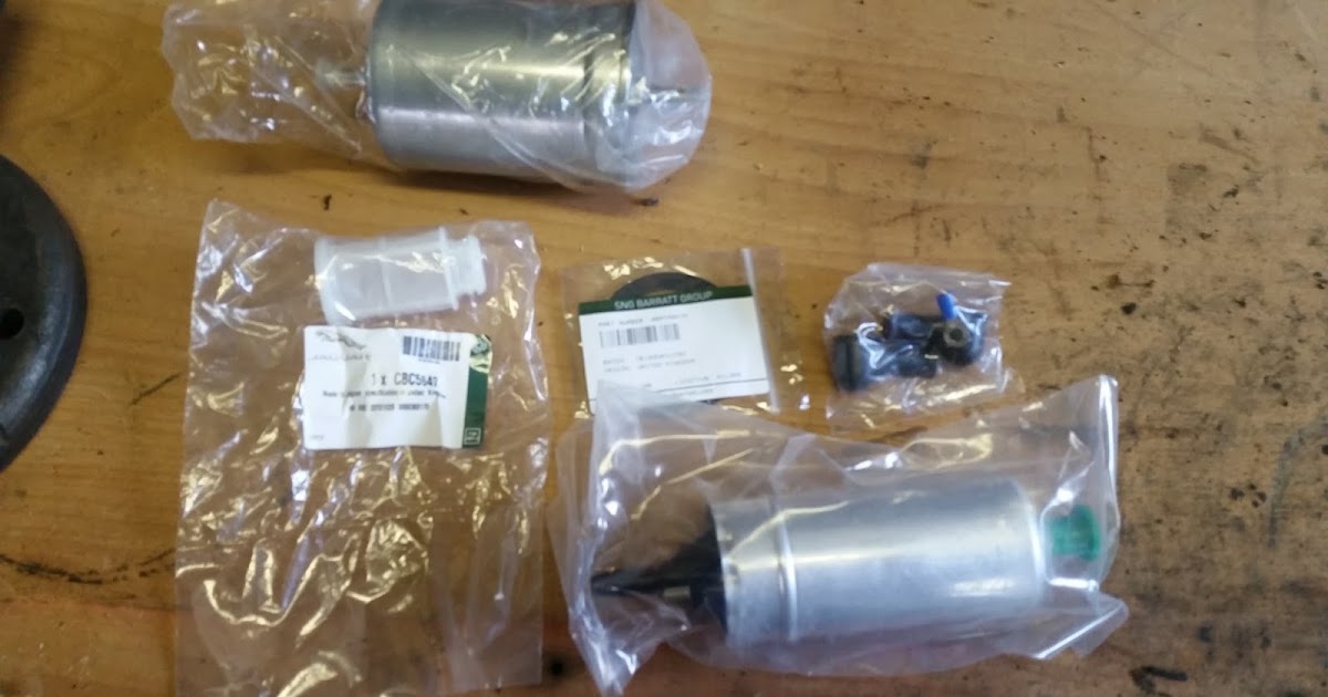 Jaguar XJS Fuel filters and fuel pump replacement