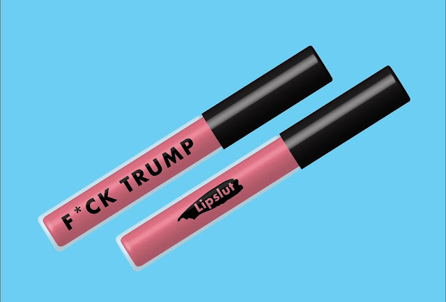 Lipslut, F*ck Trump lipstick - Blog beauté