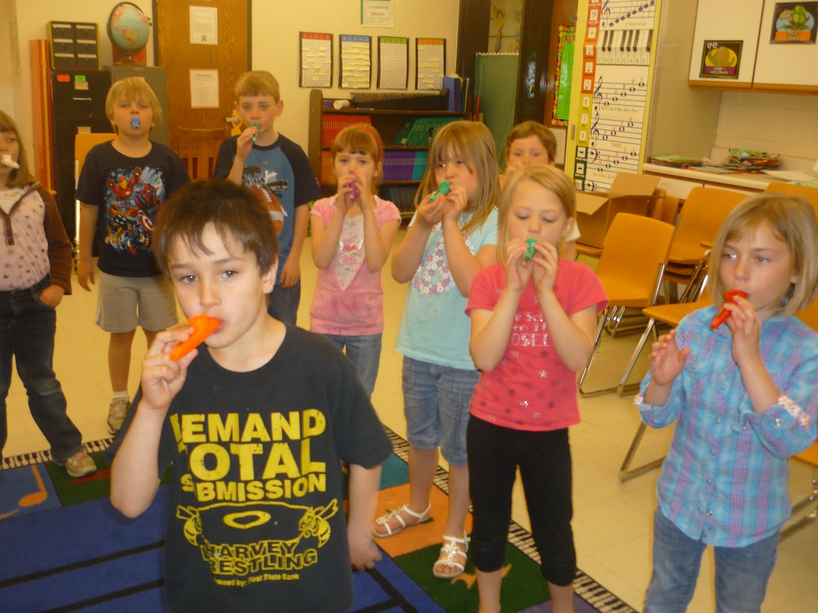 Mrs. Mattson's Music Room Krazy for Kazoos!