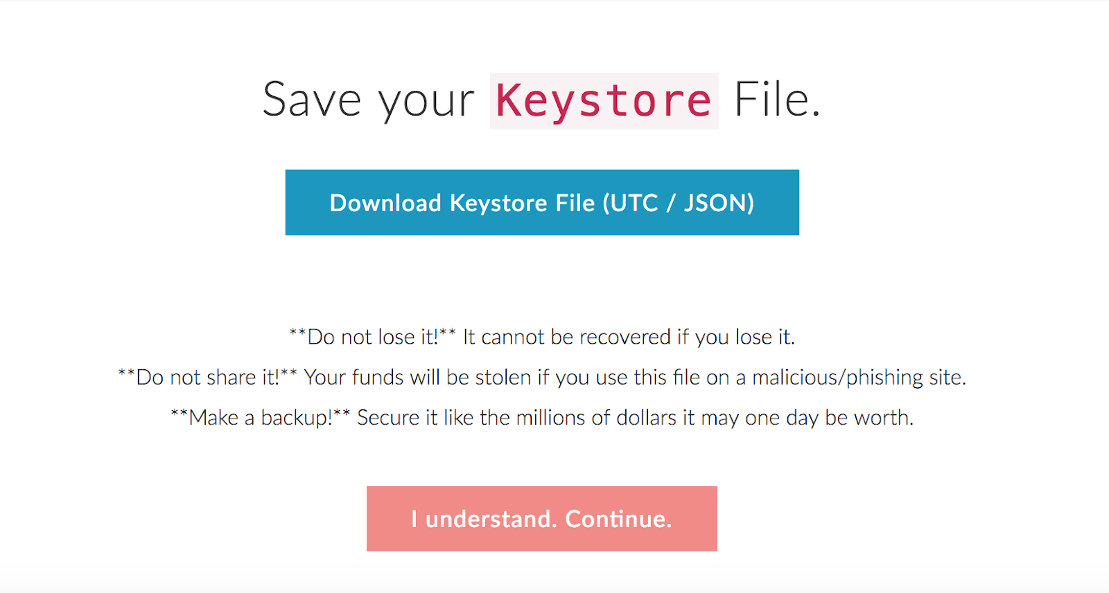 Сохраняются коды активации. Keystore. UTC json keystore. Wallet.json. MYETHERWALLET private Key Backup.