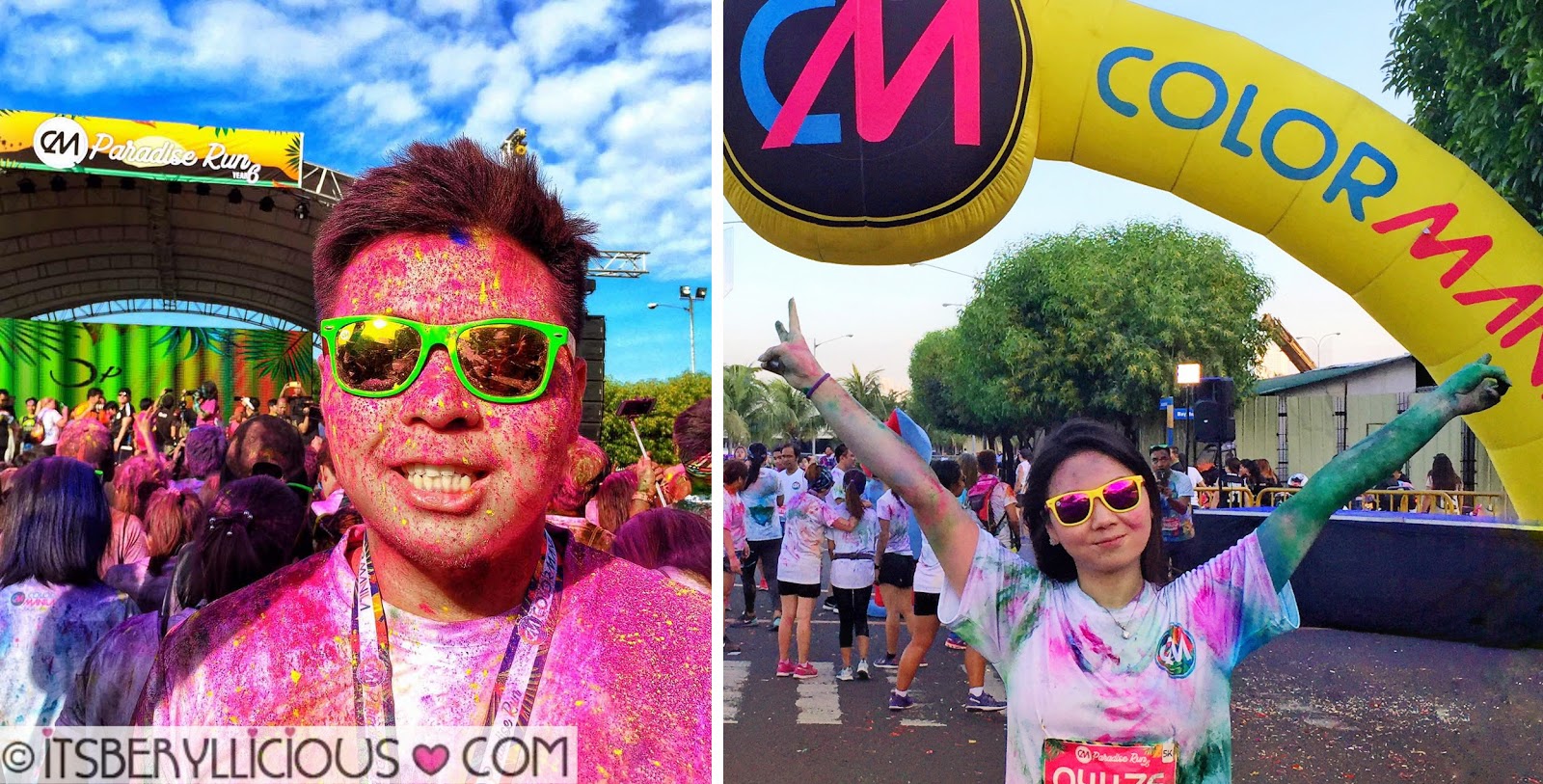 Color Manila Paradise Run 2018- Starting the Year With A Colorful Bang! | BERYLLICIOUS- A Food