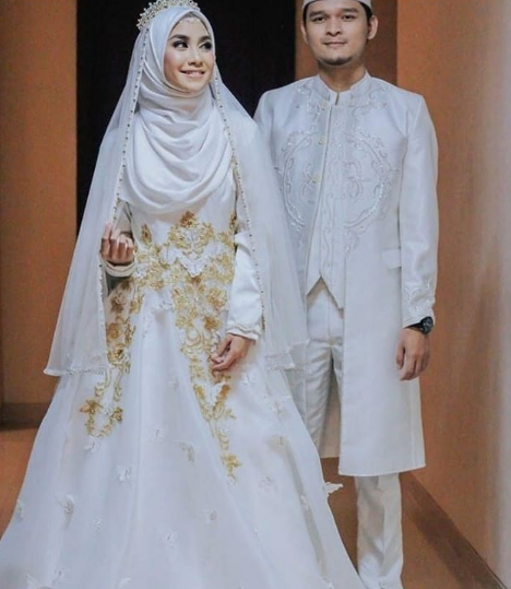  Baju  Pernikahan Islami  Syari Gambar  Islami 