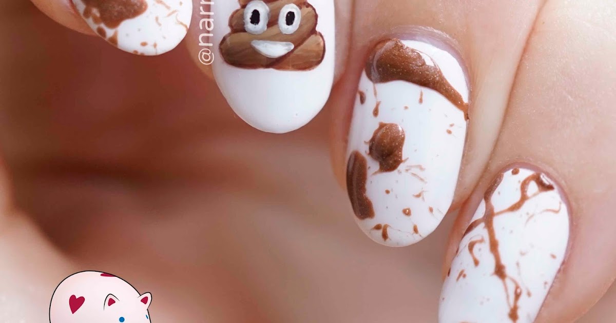 2. "How to Create a Poop-Inspired Nail Design" - wide 6