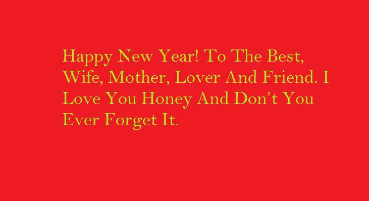 Happy New Year Quotes for Lovers