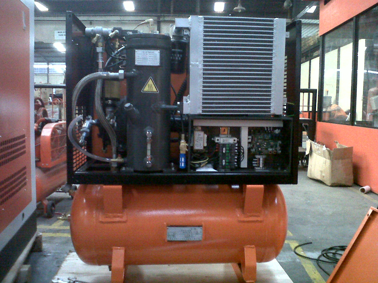 Steam air compressor фото 100