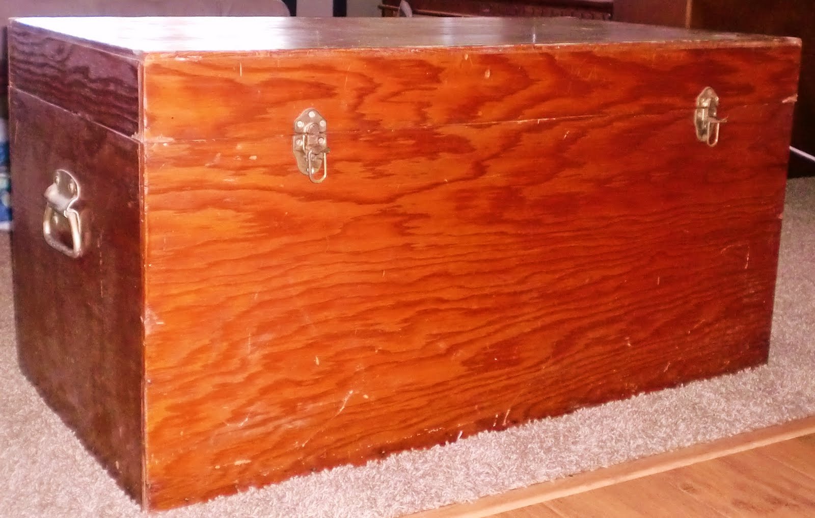 Embellish & Restore Wood Storage Chest
