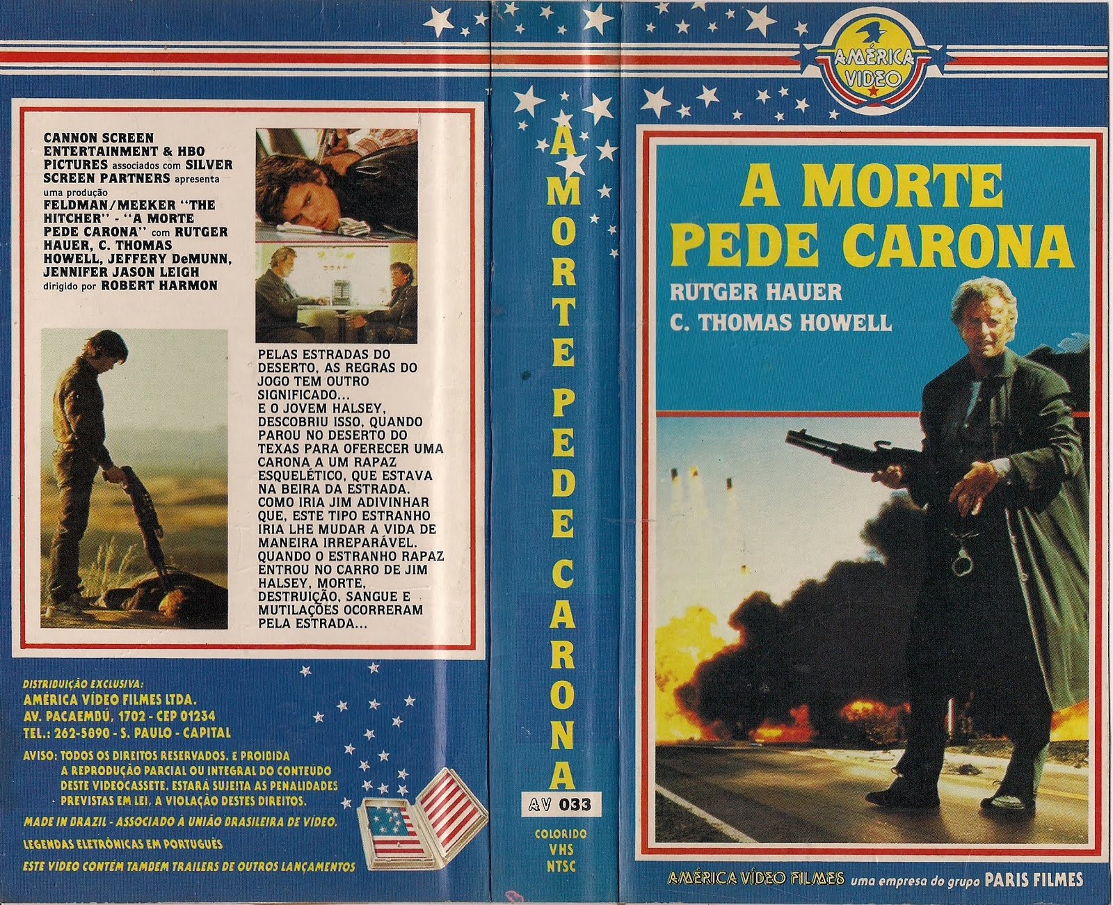 E CIA. CLÁSSICOS DA AMÉRICA VÍDEO A MORTE PEDE CARONA.