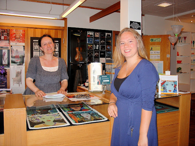 Our Hardanger Folk Museum guide on her first day as tour guide, regaled us with tales of growing up in Norway and then sang for us a Norwegian folk song in a most angelic voice that resounded throughout the museum.