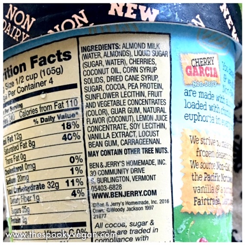 The Spooky Vegan Ben and Jerry's Three New Vegan Ice Cream Flavors