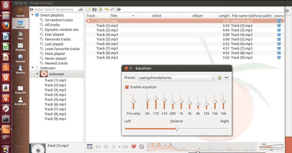 Clementine Player aplikasi Multimedia untuk Ubuntu/Linux 