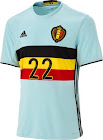 ベルギー代表 UEFA EURO 2016 ユニフォーム-アウェイ