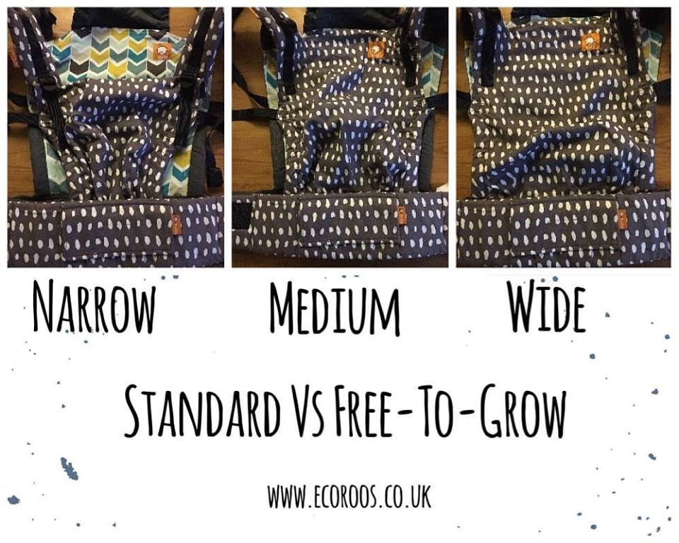 SushiBee Fun With Babywearing COMPARISON Tula FreeToGrow .v. Tula