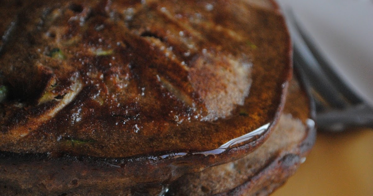Apple Zucchini Buckwheat Pancakes