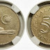 1969 50 sen Milled Edge Sold RM10,253
