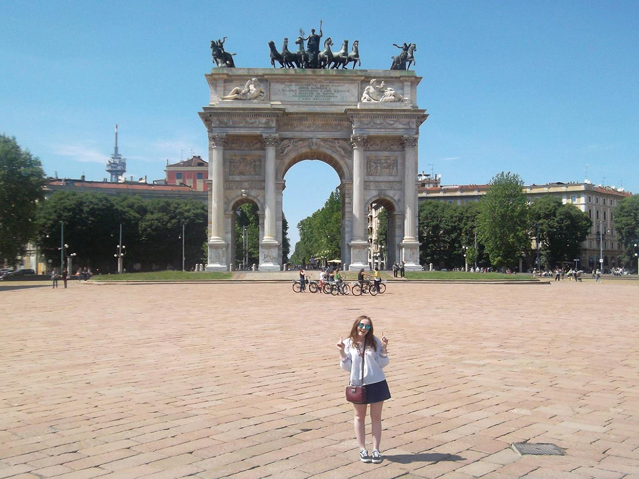marca sempione, milan gate, castle gardens in milan, things to see in Milan, things to do in Milan