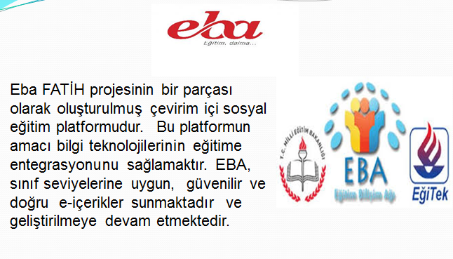 EBA Tanıtımı İçin Sunum | Bilişimci Ruh