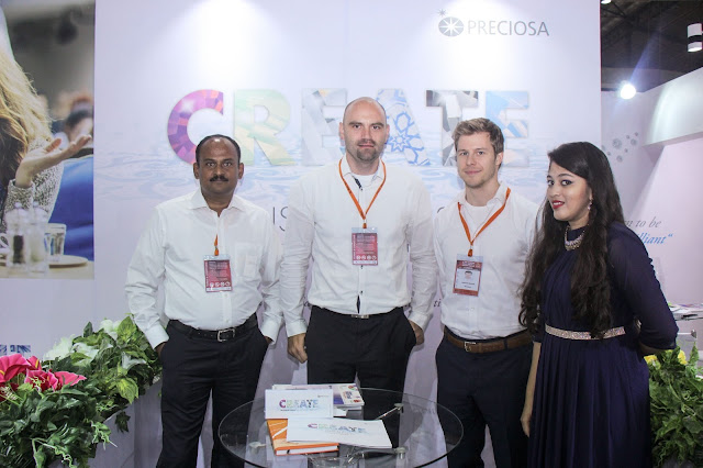 Mr. Venkatesan Sundarrajon, Consultant, Marek Kinazs, Product Manager with Martin Spalek, Key Account Manager- Preciosa Mr. Venkatesan Sundarrajon, Consultant, Marek Kinazs, Product Manager with Martin Spalek, Key Account Manager- Preciosa