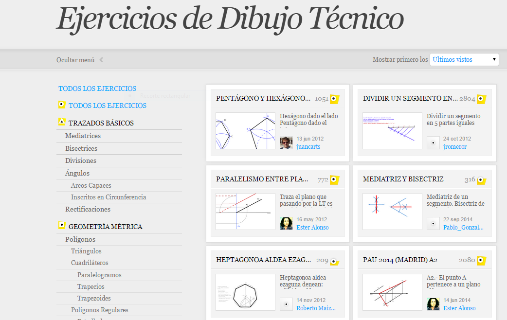 4º ESO EPVA: Mongge Dibujo Técnico