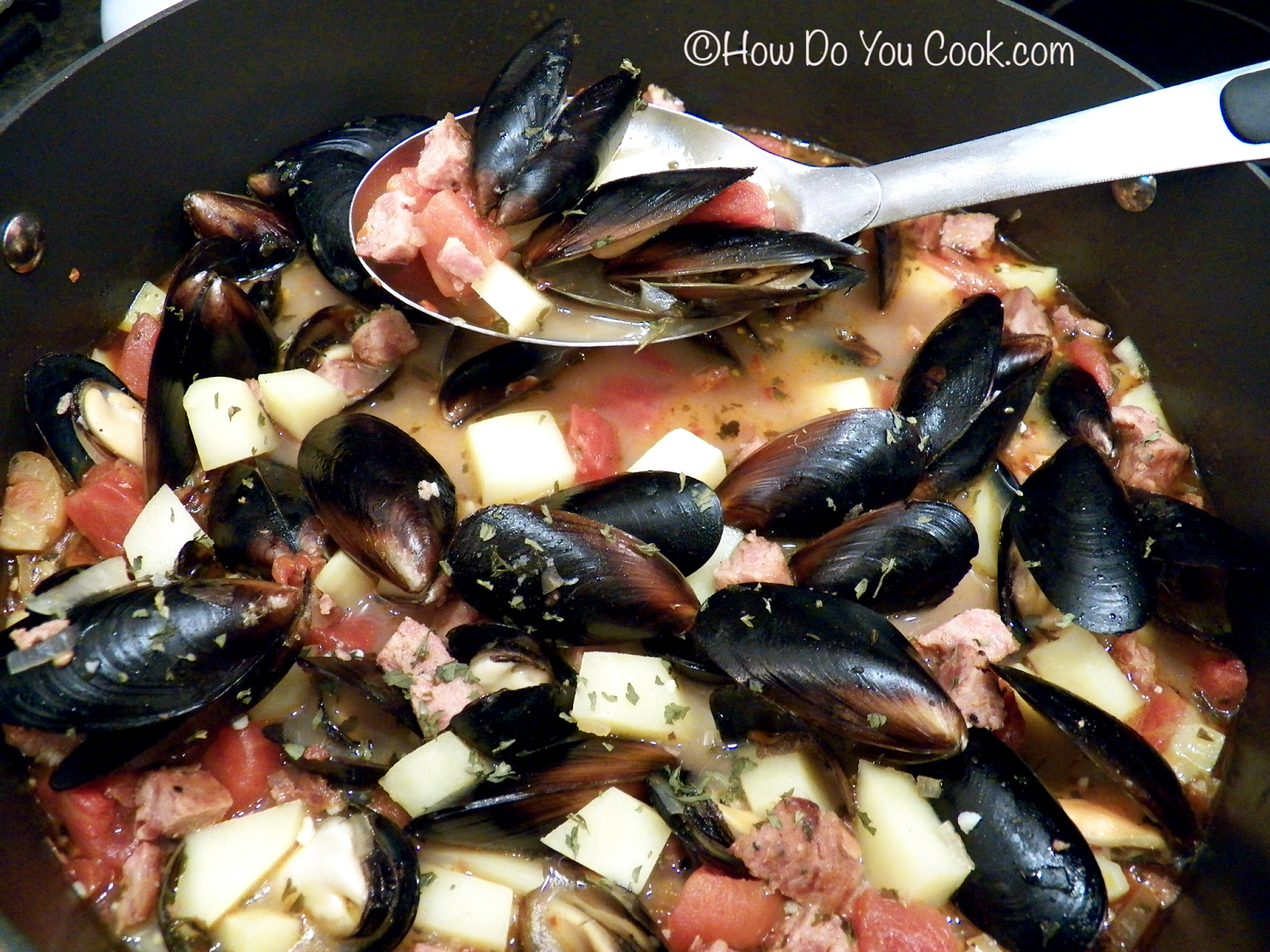 How Do You Andouille Sausage and Mussel Stew