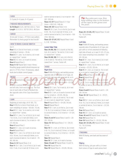 lo spazio di lilla: A gentile richiesta...Crochet capelet ... lo spazio di lilla: A gentile richiesta...Crochet capelet ...