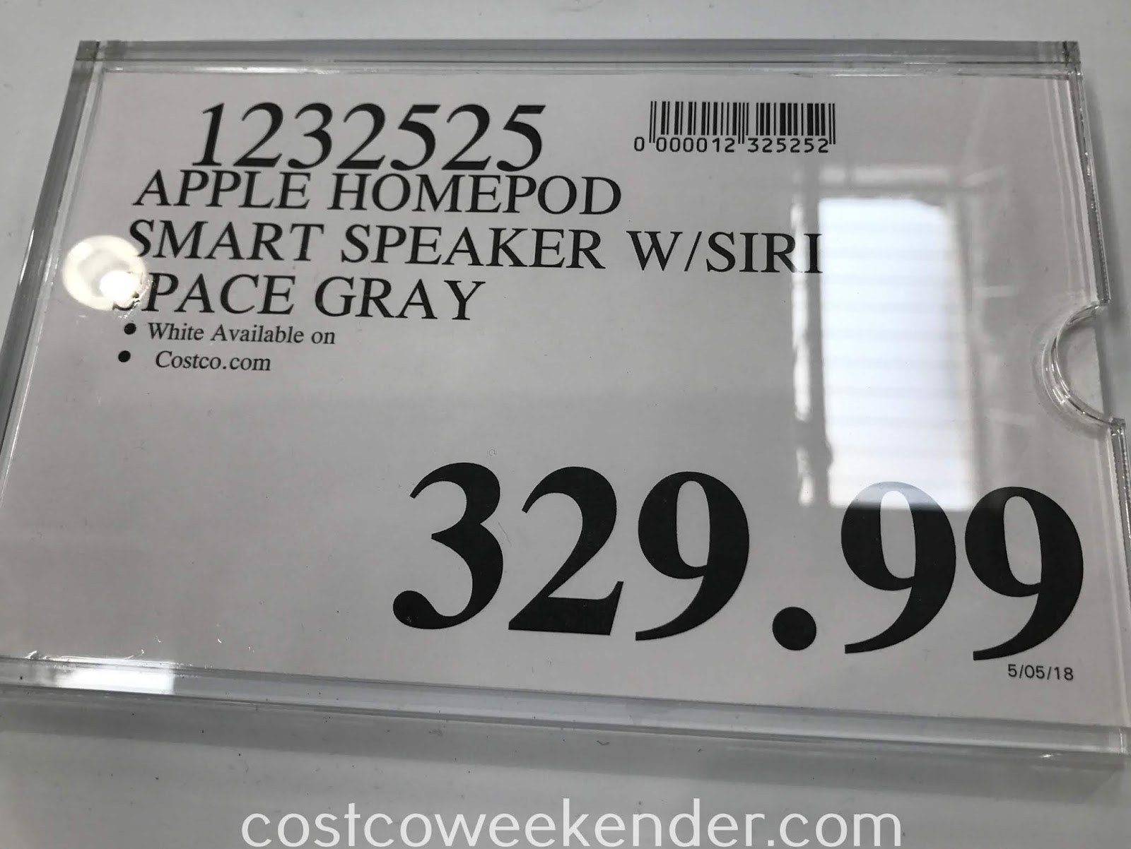 Apple HomePod Smart Speaker Costco Weekender