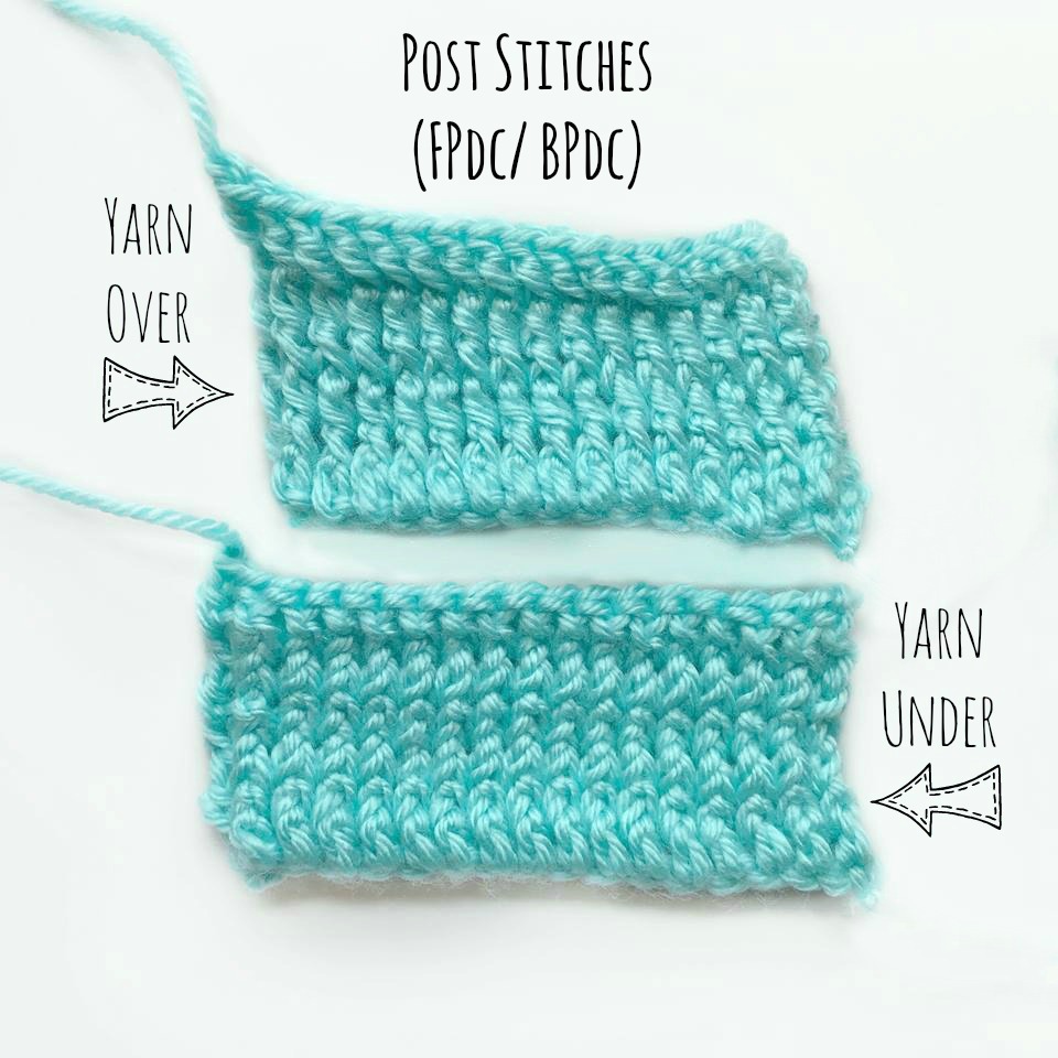 How to Crochet Yarn Over vs Yarn Under - Correct Way Made Easy