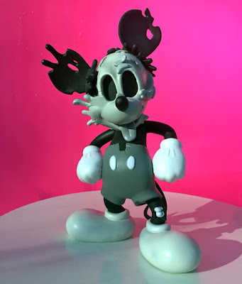 Deconstructed Mouse Mono Edition Disney Mickey Mouse Vinyl Figure by Matt Gondek x ToyQube x Avenue des Arts
