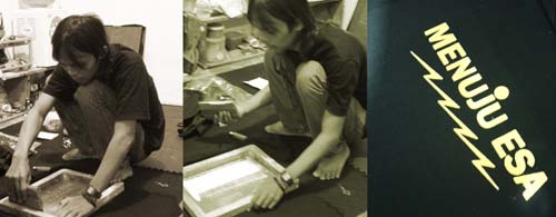 Apa itu Silkscreen Print?? ~ Limited Tees Design