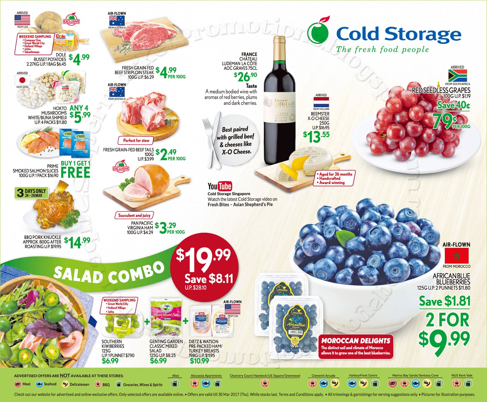Cold Storage Weekly Promotion 24 30 March 2017 Supermarket Promotions
