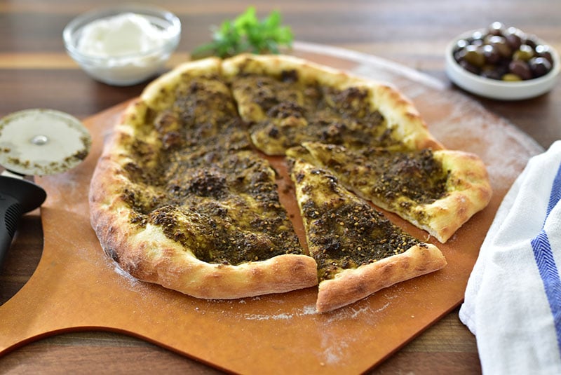 ZA'ATAR FLATBREAD RECIPE LEBANESE RECIPES