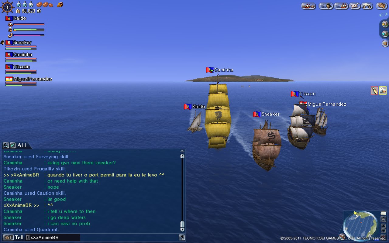 Link Help Games Uncharted Waters Online