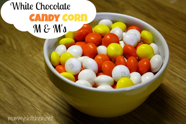 White Chocolate Candy Corn M&M's Halloween Candy: 8-Ounce Bag